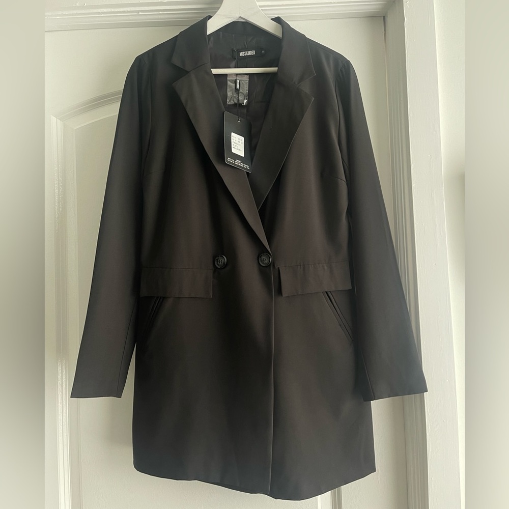 Black Blazer With Shorts Attached